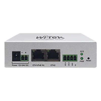 Controlador IoT / 2 Puertos 10/100 Mbps / Administración y Monitoreo desde la nube / Ideal para Sistemas Solares / Múltiples métodos de Alimentación