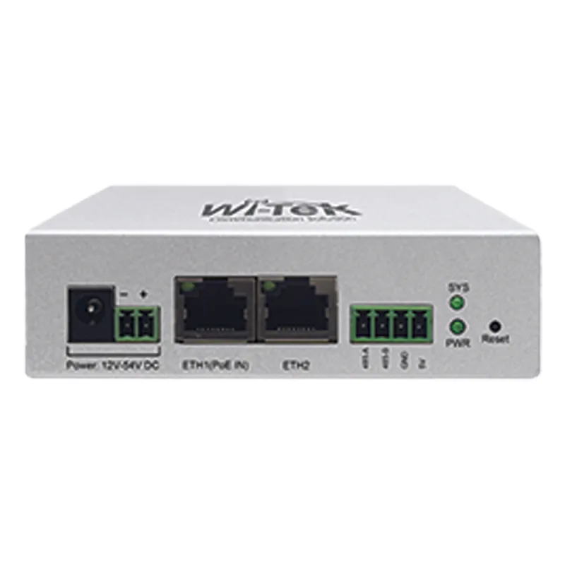 Controlador IoT / 2 Puertos 10/100 Mbps / Administración y Monitoreo desde la nube / Ideal para Sistemas Solares / Múltiples métodos de Alimentación