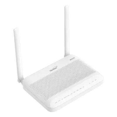 ONU GPON WiFi (2.4/5 GHz), 2 antenas de 5 dBi, Compatible con OLT de Terceros, MIMO 2x2, 4 puertos Gigabit + 1 POTS + USB, conector SC/UPC (Gestión WAN desde la Interfaz de la ONU)