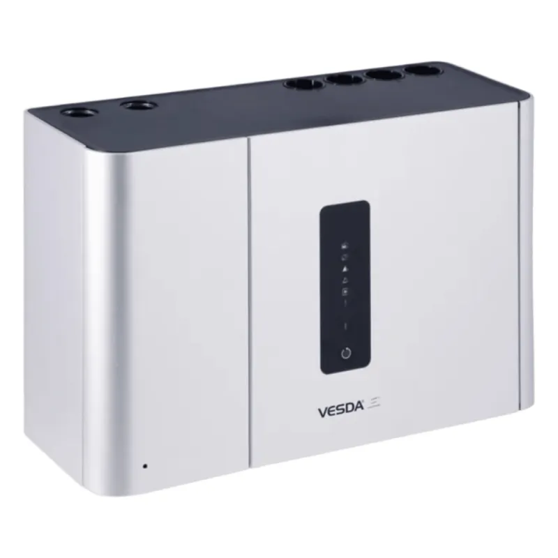 Analizador por aspiración VESDA para 6500 metros cuadrados y 800 metros de tubería/ Pantalla LED