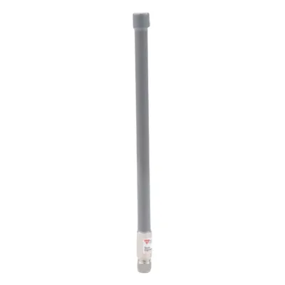 Antena Omnidireccional, mayor distancia de transmisión y recepción de señal en 360º, Doble banda, 2.4 Ghz de 6 dBi/ 5 GHz 9 dBi, Conector N-Hembra, Adecuada para entornos exigentes
