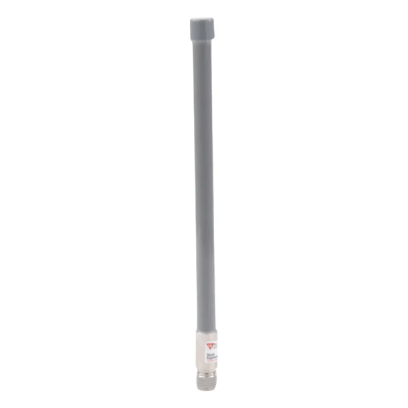 Antena Omnidireccional, mayor distancia de transmisión y recepción de señal en 360º, Doble banda, 2.4 Ghz de 6 dBi/ 5 GHz 9 dBi, Conector N-Hembra, Adecuada para entornos exigentes