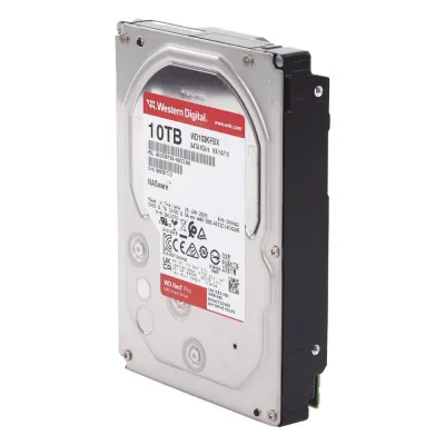 Disco Duro Red Pro de 10TB / 7200 RPM / Optimizado para NAS / Uso 24-7 / 5 Años de Garantia