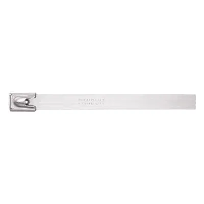 Cincho Pan-Steel, ac. inox. 304, natural, semiliviana, diam. 6". 50 Piezas
