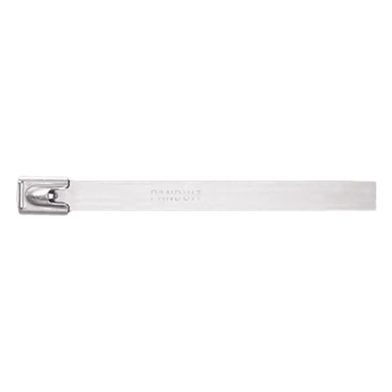 Cincho Pan-Steel, ac. inox. 304, natural, semiliviana, diam. 6". 50 Piezas