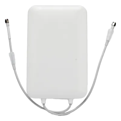 Antena Sectorial Wi-Fi de 90° para Exterior con Montaje / 2.4 y 5 GHz / Ganancia 15 dBi / Conectores RPSMA / Ideal para APs Conectorizados Unifi, Altai, TP-Link y Grandstream.