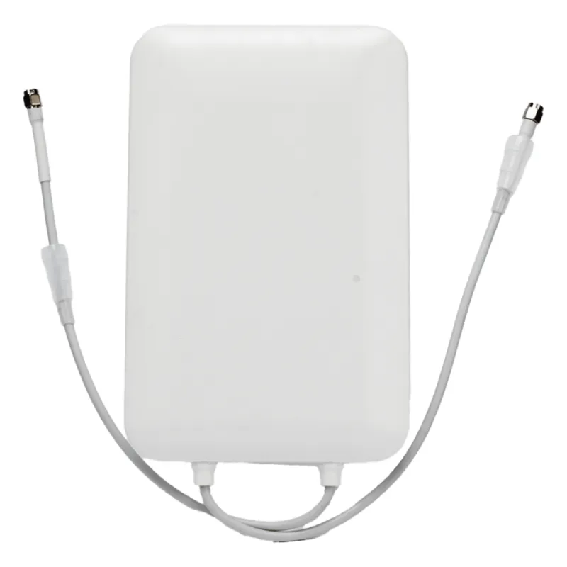 Antena Sectorial Wi-Fi de 90° para Exterior con Montaje / 2.4 y 5 GHz / Ganancia 15 dBi / Conectores RPSMA / Ideal para APs Conectorizados Unifi, Altai, TP-Link y Grandstream.