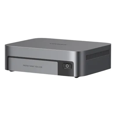 NASync DXP480T Plus | SO UGOS Pro | Intel X86 12th Gen Intel® Core™ i5 | SSD 128 GB | 4-Bahias (M.2 NVMe) | 8GB DDR5 (Exp. a 32GB) | 4 Puertos Thunderbolt™4 | WiFi | 1*USB3.2 Gen2, 10Gb/s | HDMI 8K.