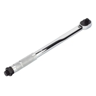 Torquímetro o Llave Dinamométrica Ajustable con Matraca de Trueno 3/8", 19-110Nm