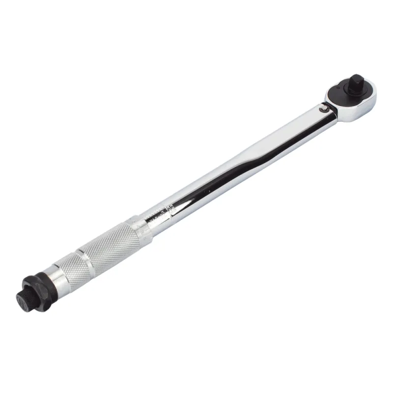 Torquímetro o Llave Dinamométrica Ajustable con Matraca de Trueno 3/8", 19-110Nm