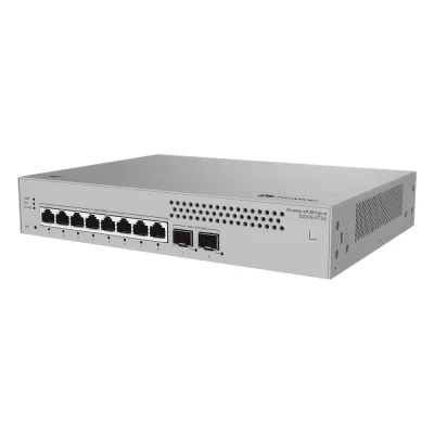 Switch de Acceso Gigabit Administrable Capa 2 / 8 puertos 10/100/1000 Mbps / 2 Puertos 10GE SFP Uplink / ERPS / IMGP Snooping / DHCP Snooping / Administración Nube Gratis