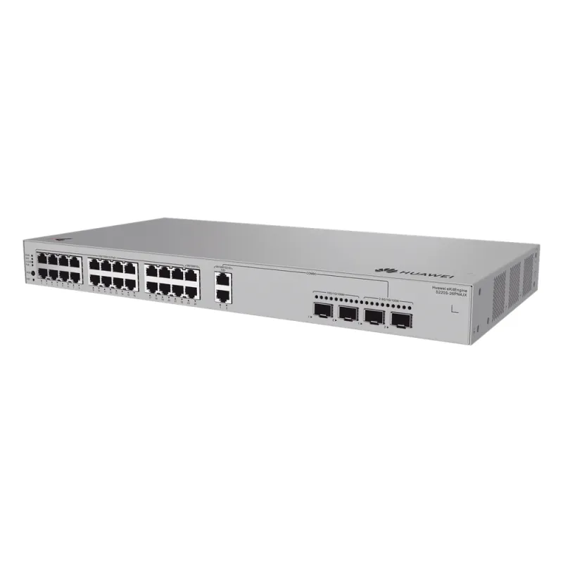 Switch de Acceso eKit Administrable / Capa 2 / 22 Puertos PoE+ Gigabit + 2 Puertos PoE+ 2.5 Gbps + 2 Puertos SFP(2.5 Gbps) + 2 Puertos SFP+(10 Gbps) / PoE Perpetuo / Presupuesto PoE 400 W / Sin Licenciamiento