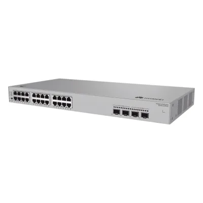 Switch de Acceso eKit Administrable / Capa 2 / 24 Puertos PoE+ Gigabit + 2 Puertos SFP(2.5 Gbps) + 2 Puertos SFP+(10 Gbps) / PoE Perpetuo / Presupuesto PoE 400 W / Sin licenciamiento