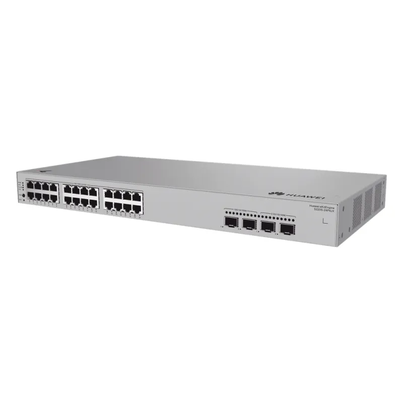 Switch de Acceso eKit Administrable / Capa 2 / 24 Puertos PoE+ Gigabit + 2 Puertos SFP(2.5 Gbps) + 2 Puertos SFP+(10 Gbps) / PoE Perpetuo / Presupuesto PoE 400 W / Sin licenciamiento