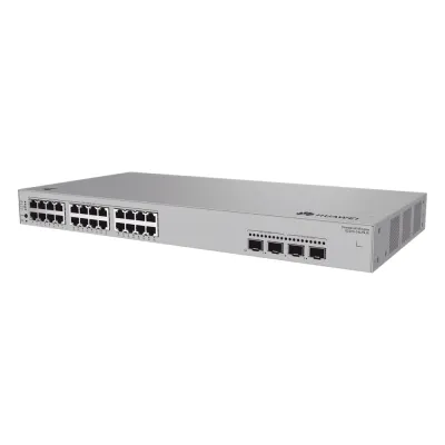 Switch de Acceso eKit Administrable / Capa 2 / 24 Puertos PoE+ Gigabit + 2 Puertos SFP (2.5 Gbps) + 2 Puertos SFP+ / PoE Perpetuo / Presupuesto PoE 195 W / Sin licenciamiento
