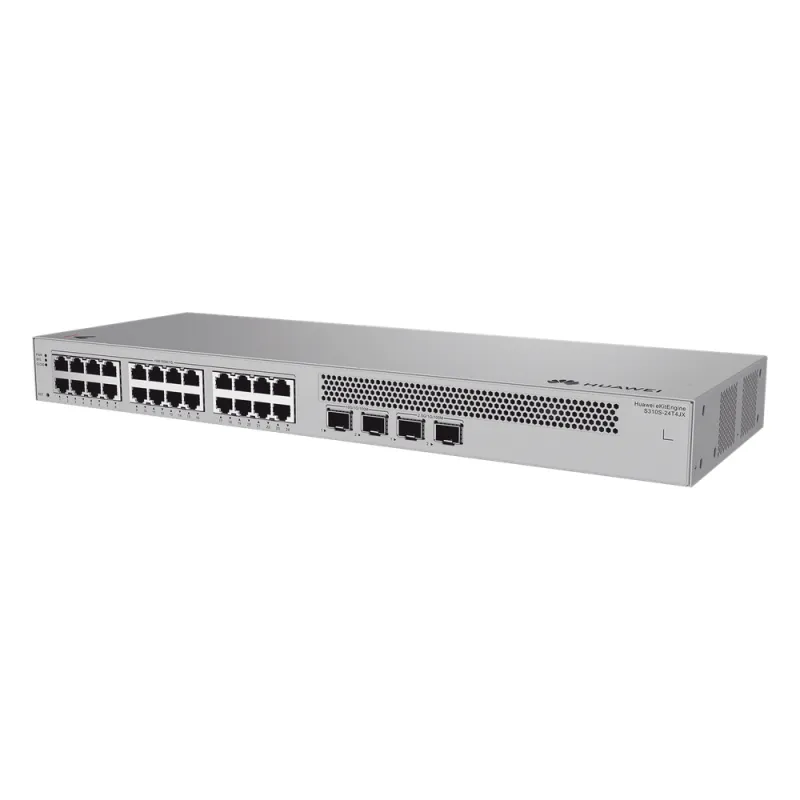 Switch de Acceso Gigabit Administrable Capa 2+ / 24 puertos 10/100/1000 Mbps / 2 Puertos 2.5GE SFP + 2 Puertos 10GE SFP+ Uplink / ERPS / Rutas Estáticas / Administración Nube Gratis