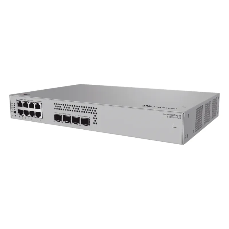 Switch de Acceso Gigabit Administrable PoE Capa 2+ / 8 puertos 10/100/1000 Mbps (PoE) / 2 Puertos 2.5GE SFP + 2 Puertos 10GE SFP+ Uplink / ERPS / Rutas Estáticas / PoE Perpetuo / 128 W / Administración Nube Gratis