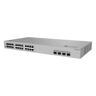 Switch de Acceso eKit Administrable / Capa 2+ / 24 Puertos PoE+ Gigabit + 2 Puertos SFP(2.5 Gbps) + 2 Puertos SFP+(10 Gbps) / PoE Perpetuo / Presupuesto PoE 400 W / Sin licenciamiento