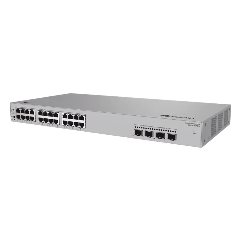 Switch de Acceso eKit Administrable / Capa 2+ / 24 Puertos PoE+ Gigabit + 2 Puertos SFP(2.5 Gbps) + 2 Puertos SFP+(10 Gbps) / PoE Perpetuo / Presupuesto PoE 400 W / Sin licenciamiento
