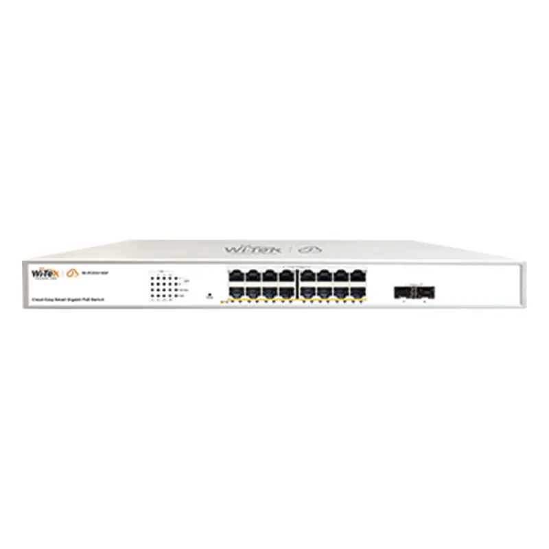 Switch Administrable PoE / 16 puertos PoE af/at Gigabit / 2 x SFP Gigabit / Administración Cloud Gratuita / Presupuesto 240 W