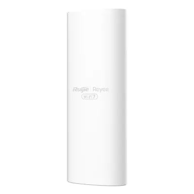 Punto de Acceso Exterior Wi-Fi 7 IP65 / BE5040 / Doble Banda MLO / Hasta 512 Usuarios / 5 Gbps / Puerto 2.5G PoE In / 802.11be / -30°C a 65°C