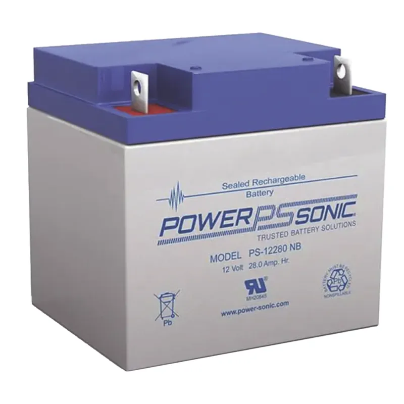 Batería 12V, 28AH, Para Respaldo, Tecnologías AGM/VRLA, 5 Años Vida Útil, Terminales NB, Reconocida UL