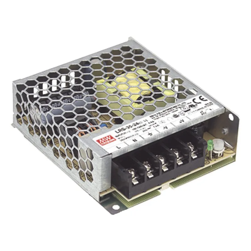 Fuente de Poder Industrial Conmutada 35W de Potencia, 24Vcc, 1.5A