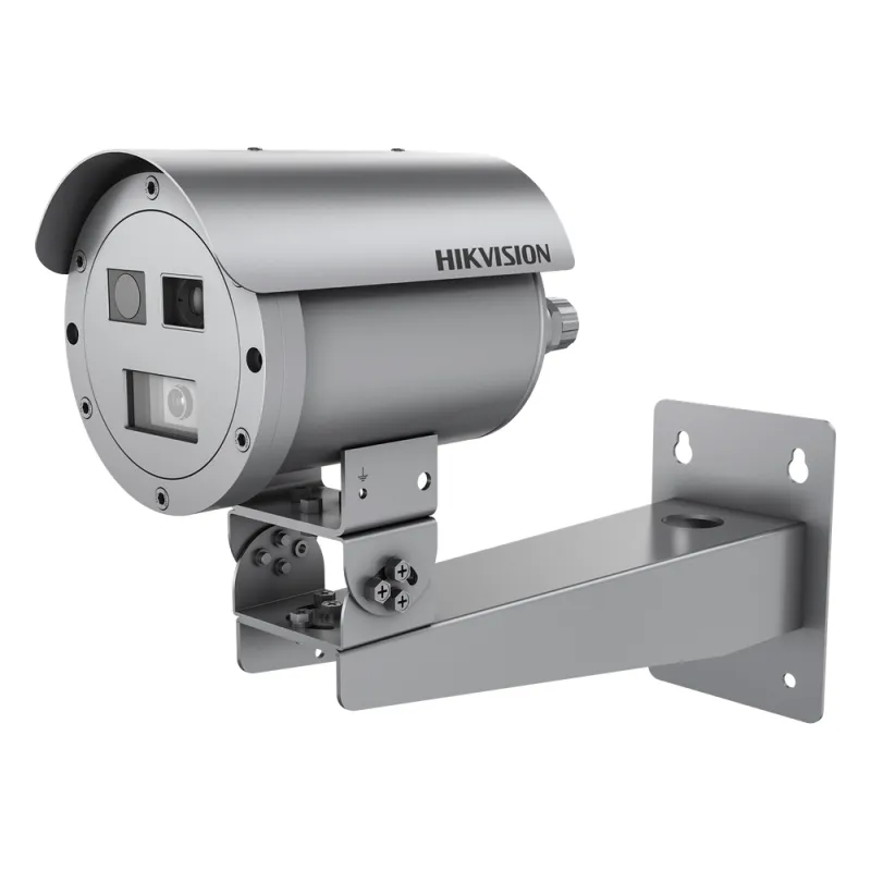 Bala IP Térmica Dual / Termico 7 mm (256 X 192) + Óptico 4 mm (4 MP) / Termométrica / Detección de Temperatura / IP68 / 30 mts IR / Antiexplosión / Anticorrosión