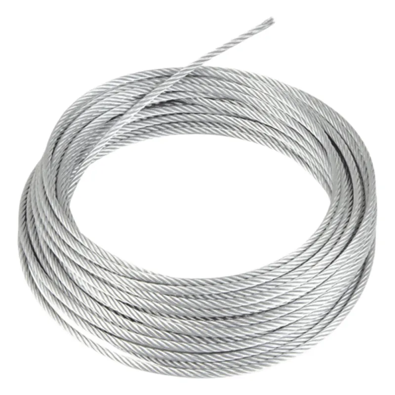 Rollo o carrete de 500 Metros de Retenida de 1/8" de Alta Resistencia, Galvanizado clase A.