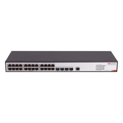 Switch Gigabit / Administrable / 24 Puertos RJ45 GE / 4 Puertos SFP 10G / Soporta IGMP