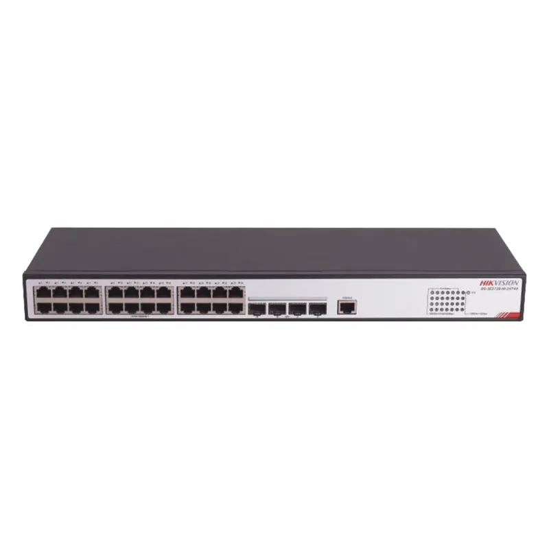 Switch Gigabit / Administrable / 24 Puertos RJ45 GE / 4 Puertos SFP 10G / Soporta IGMP