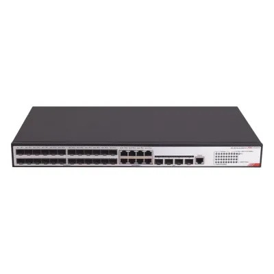 Switch Gigabit / Administrable / 24 Puertos SFP GE / 8 Puertos RJ45 GE / 4 Puertos SFP de 10G / Configuración Nube Hik-PartnerPro / Soporta IGMP