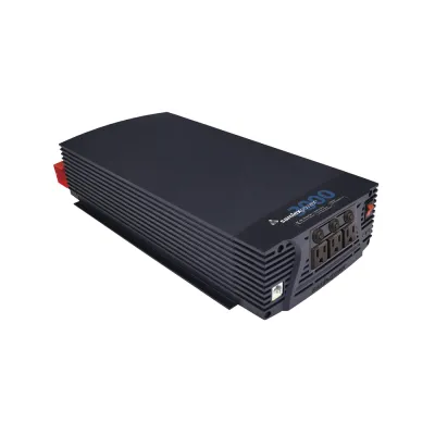 Inversor de Corriente de Onda Senoidal Pura 3000 W / 12 Vcc / Salida GFCI 120VCA