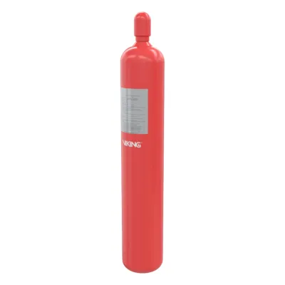 Cilindro de Agente Extintor de Gas Inerte Oxeo | Nitrógeno 80L 2901 PSI | Sistema de Extinción Oxeo