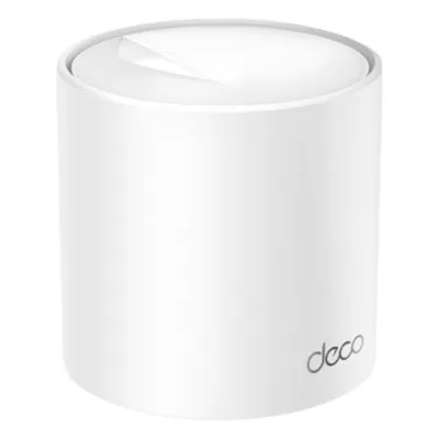Router Inalámbrico MESH Interior para Hogar / Doble Banda Wi-Fi 6 AX3000 Mbps / 2 Puertos WAN/LAN 2.5GE / 3 Antenas Internas / MU-MIMO 2X2 con OFDMA / Administración Mediante la App Deco (iOS, Android) / Protección HomeShield