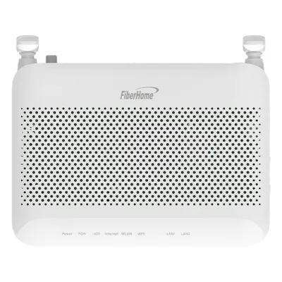 ONU GPON WiFi (2.4/5 GHz), 2 antenas de 5 dBi, Compatible con OLT de Terceros, MIMO 2x2, 2 Puertos Gigabit, conector SC/UPC, (Gestión WAN desde la Interfaz de la ONU)