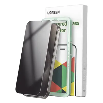Protector de pantalla UGREEN HD con marco de instalación para iPhone 16 Pro Max (paquete de 1)
