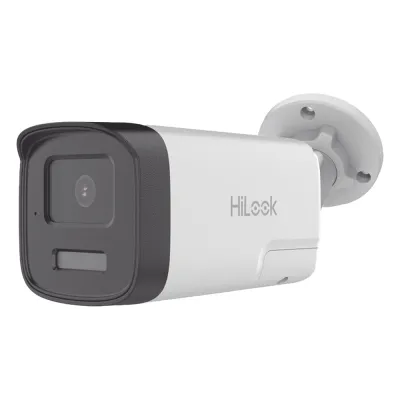 [Audio Bidireccional + Dual Light + ColorVu] Bala TURBOHD 2 Megapixel (1080p) / Lente 3.6 mm / 40 mts IR EXIR + 40 mts Luz Blanca / Micrófono y Bocina Integrado / Exterior IP67 / dWDR