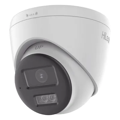 [Audio Bidireccional + Dual Light + ColorVu] Turret TURBOHD 2 Megapixel (1080p) / Lente 2.8 mm / 40 mts IR EXIR + 40 mts Luz Blanca / Micrófono y Bocina Integrado / Exterior IP67 / dWDR