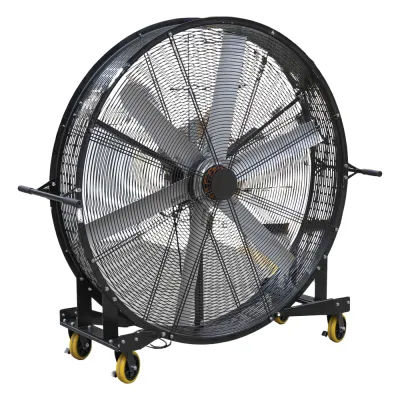 Ventilador Industrial Móvil Ultra Silencioso de 1.5 m y 127 Vca, Ideal para Almacenes, Hangares, Líneas de Producción, Gimnasios