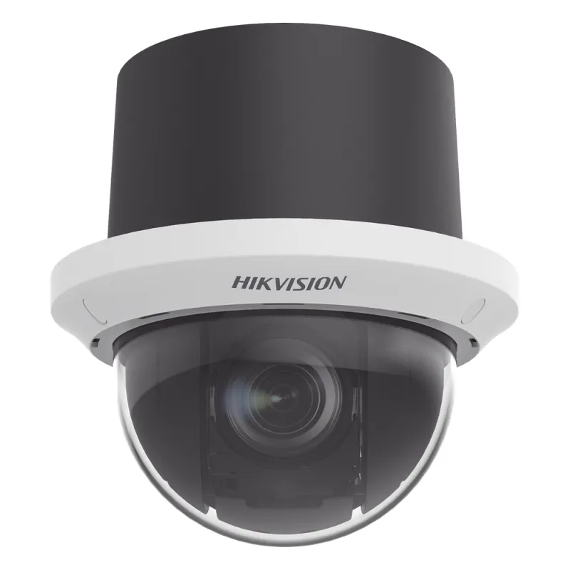 PTZ IP 4K (8 Megapixel) / 25X Zoom / Uso en Plafon / IP54 / ACUSEEK / DARKFIGHTER / ACUSENSE / WDR 120 dB / Audio y Alarmas I/O / HLC / EIS / PoE+ / Micro SD