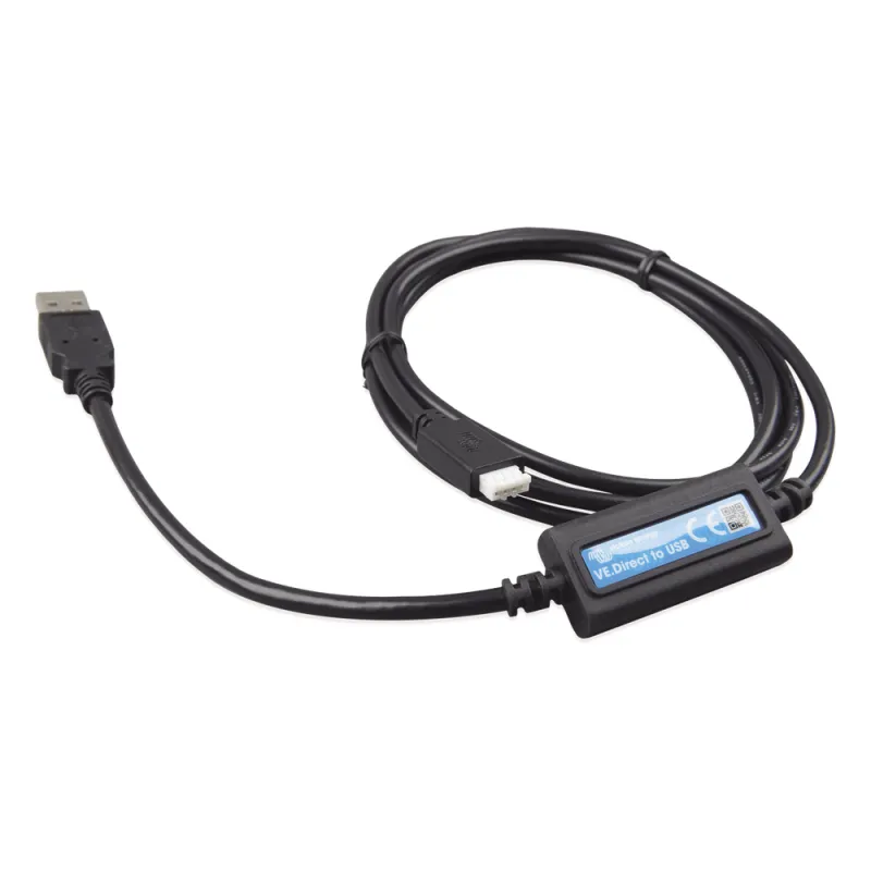 Cable de Comunicación VE.Direct a USB para controladores Victron