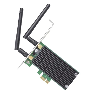 Adaptador PCI inalámbrico doble banda AC 1200 Mbps / Antena de alta ganancia / Tecnología MU-MUMO 2X2 / Soporte de perfil bajo y Altura completa