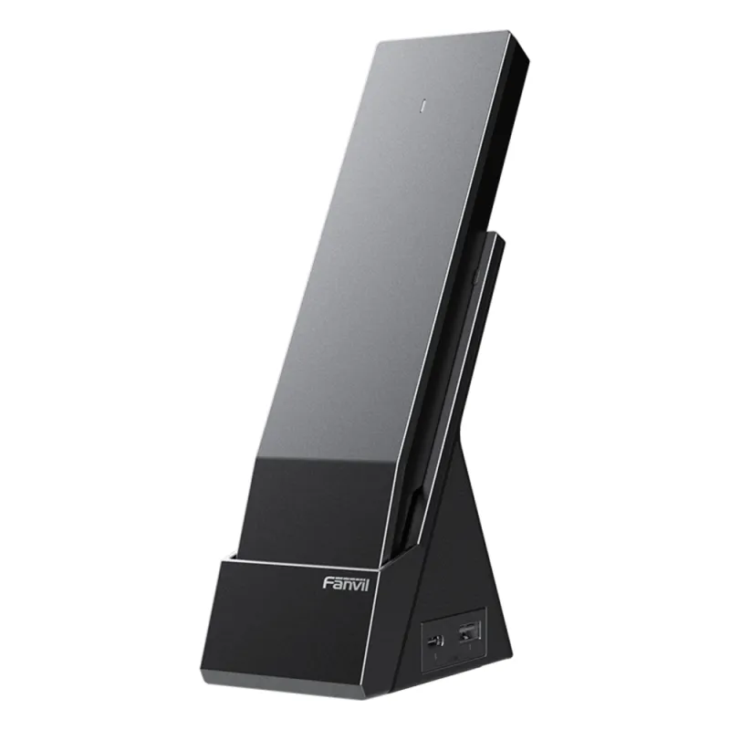Teléfono IP Inalámbrico para Hotelería con Wi-Fi 6 Doble Banda, 6 Teclas DSS,Material Antibacterial