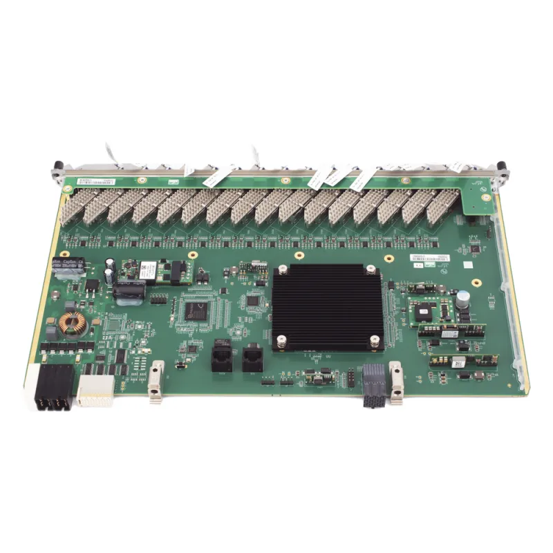 Tarjeta de Servicio 16 puertos GPON para OLTs FiberHome serie AN6000 con 16 Modulos PON C++ Incluidos