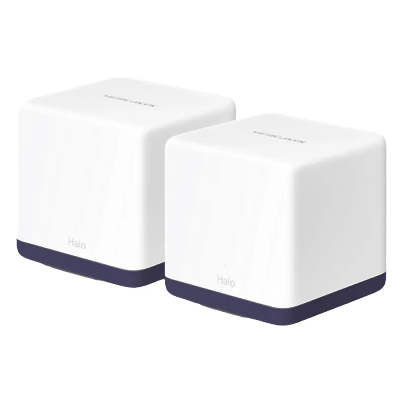 KIT de Sistema Inalámbrico H50G Mesh / Doble banda 2.4GHz y 5GHz AC 1900Mbps / 3 Puertos 10/100/1000 Mbps / Control vía App / Roaming Continuo