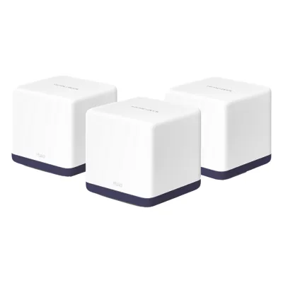 KIT de Sistema Inalámbrico H50G Mesh / Doble banda 2.4GHz y 5GHz AC 1900Mbps / 3 Puertos 10/100/1000 Mbps / Control vía App / Roaming Continuo