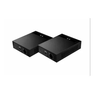 Convertidor 2 Hilos a Ethernet PoE / Salida PoE Estándar IEEE 802.3af/at / Transmisión hasta 300 m (984.3 ft) con Red y Alimentación / Compatible con Switches Fanvil PN8 y PN24 / Reutiliza Cableado PSTN y AWG / Entrada 100V~240V