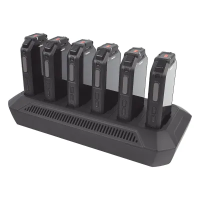 Multi-Cargador de Escritorio para 6 Unidades de Radio RG750 RugGear