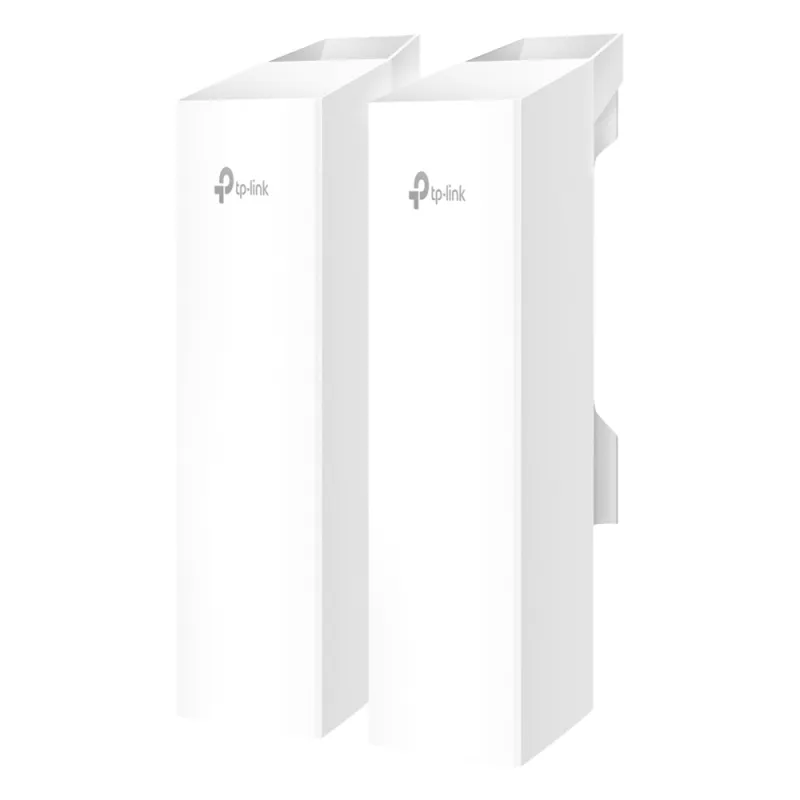 Punto de Acceso Exterior Bridge 5 GHz / 867 Mbps / Alcance 1 km / IP65 / 3 Puertos Gigabit / Gestión Omada SDN / Protección Rayos 6 kV / PoE Pasivo